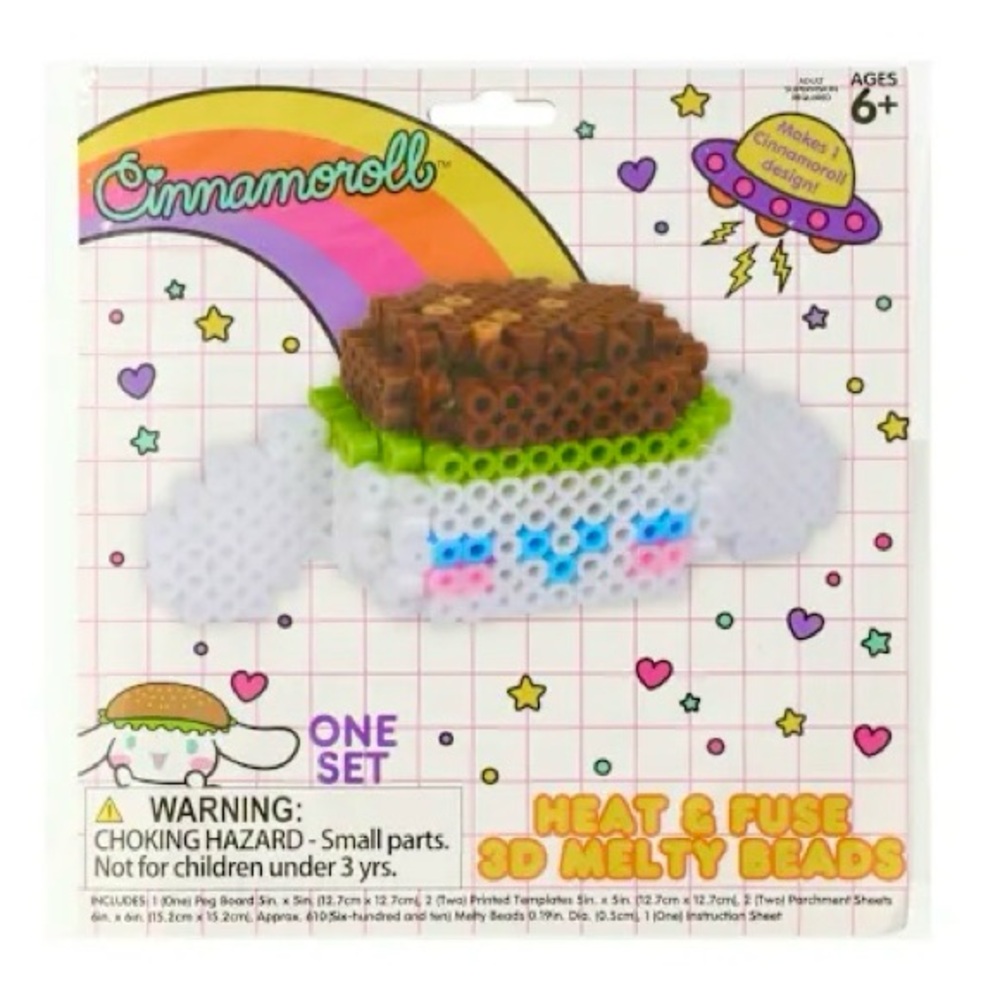 Heat & Fuse 3D Melty Beads Set - Multicolor